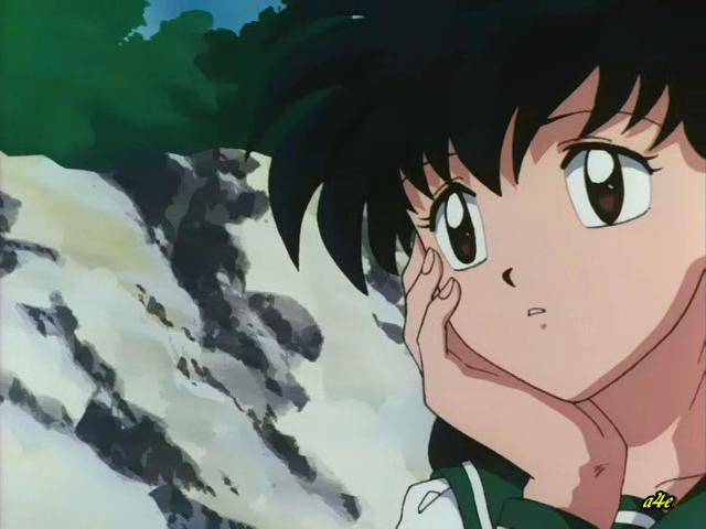 Otaku Gallery  / Anime e Manga / Inu-Yasha / Screen Shots / Episodi / 013 - L`enigma della luna nuova! Inuyasha dai capelli neri! / 234.jpg